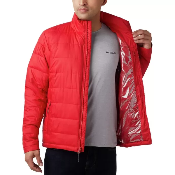 Columbia Mens Lhotse Iii Interchange JacketRed JasperMountain Red