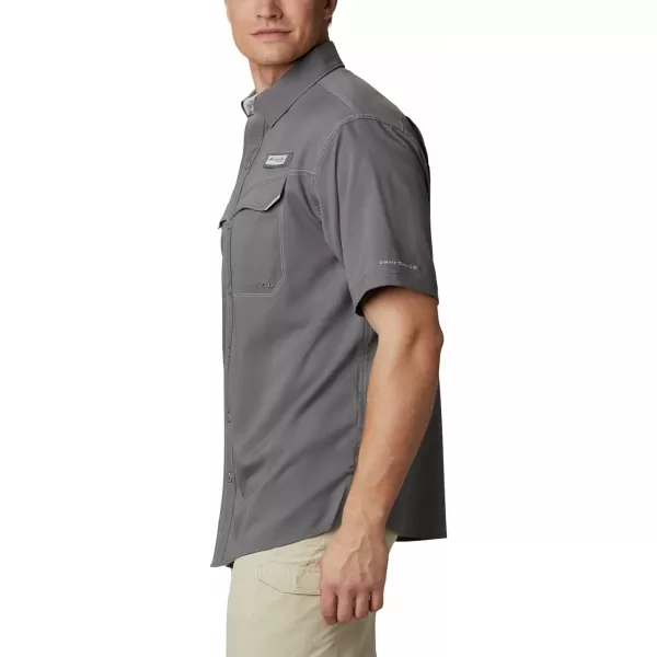 Columbia Mens Low Drag Offshore Short Sleeve ShirtCity Grey