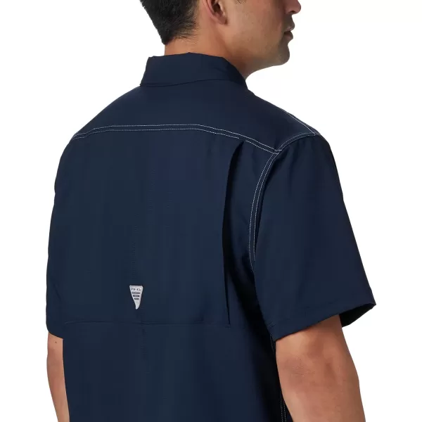 Columbia Mens Low Drag Offshore Short Sleeve ShirtCollegiate Navy