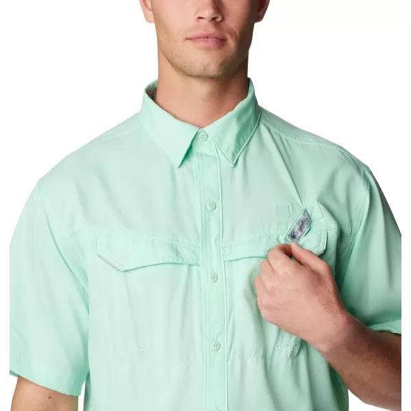 Columbia Mens Low Drag Offshore Short Sleeve ShirtMint Cay