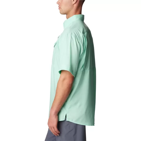 Columbia Mens Low Drag Offshore Short Sleeve ShirtMint Cay