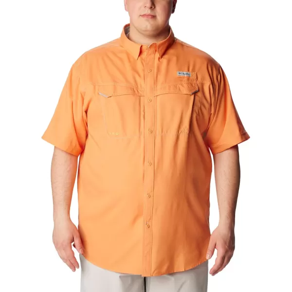 Columbia Mens Low Drag Offshore Short Sleeve ShirtOrange Reef