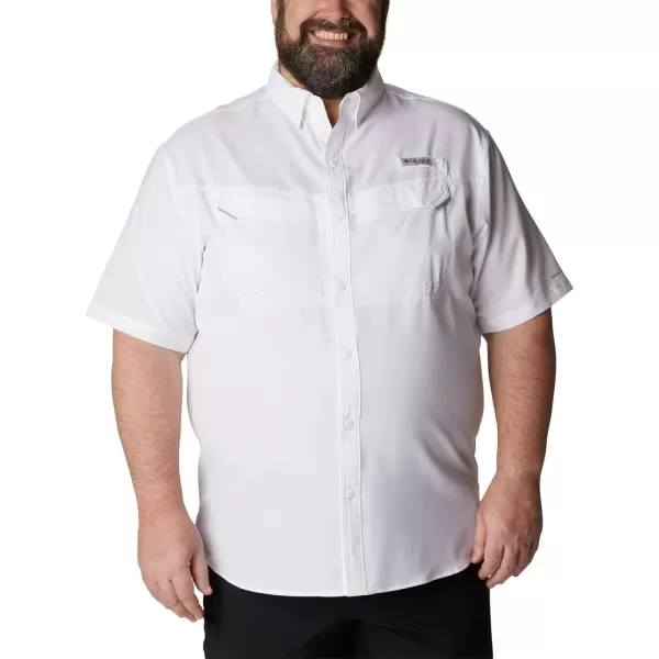 Columbia Mens Low Drag Offshore Short Sleeve ShirtWhite