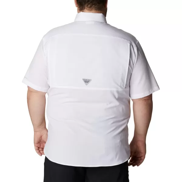 Columbia Mens Low Drag Offshore Short Sleeve ShirtWhite