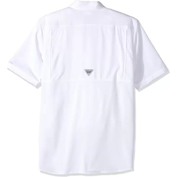 Columbia Mens Low Drag Offshore Short Sleeve ShirtWhite