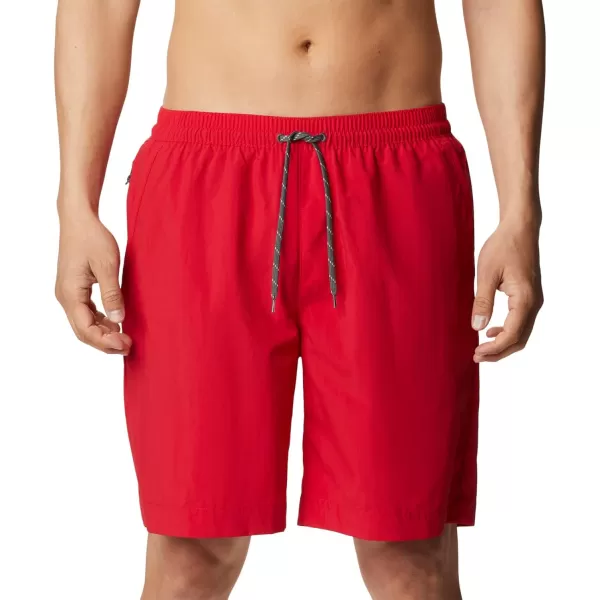 Columbia Mens M Summerdry ShortMountain Red