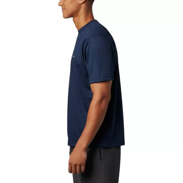 Columbia Mens Meeker Peak Short Sleeve CrewCollegiate Navy