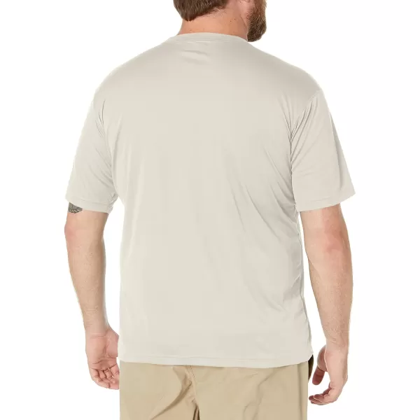 Columbia Mens Meeker Peak Short Sleeve CrewFossil