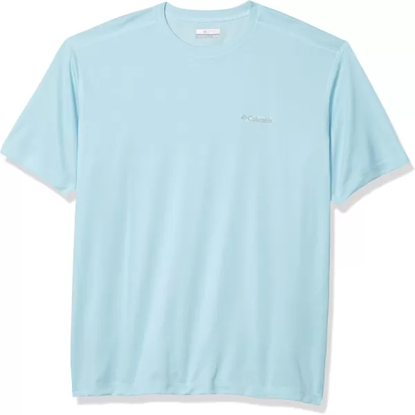 Columbia Mens Meeker Peak Short Sleeve CrewSky Blue