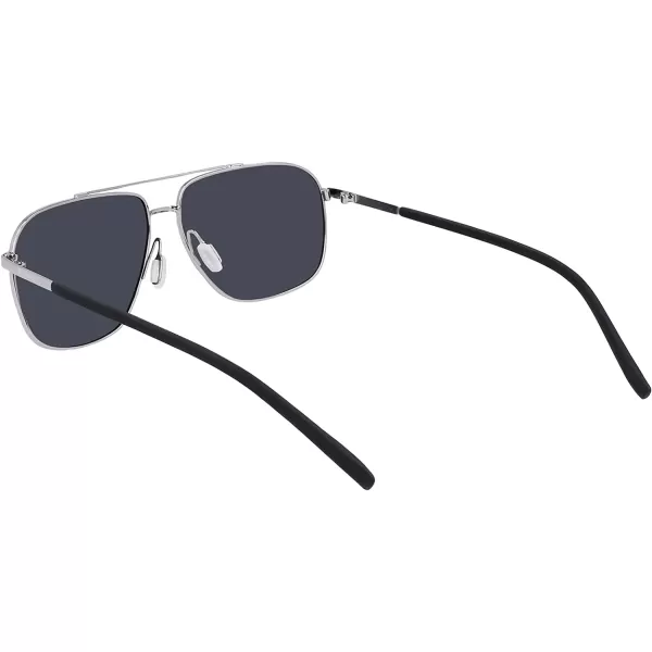 Columbia Mens Mist Trail Pilot SunglassesShiny GunmetalSilver Mirror Lens