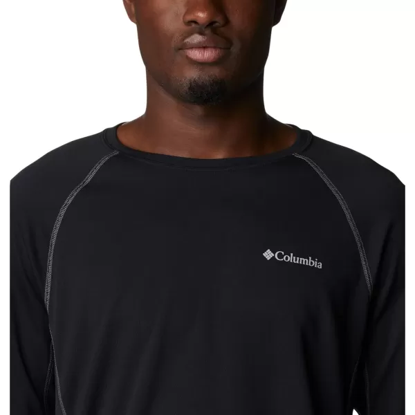 Columbia Mens Narrows Pointe Long SleeveBlack City Grey