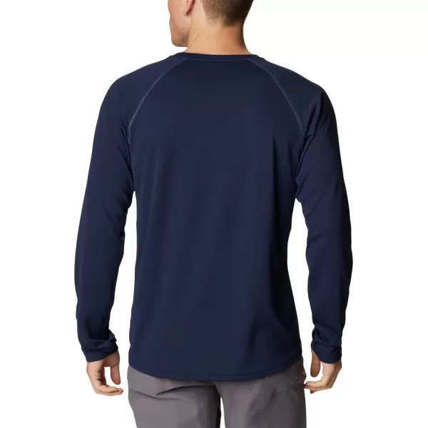 Columbia Mens Narrows Pointe Long SleeveCollegiate Navy Dark Mountain