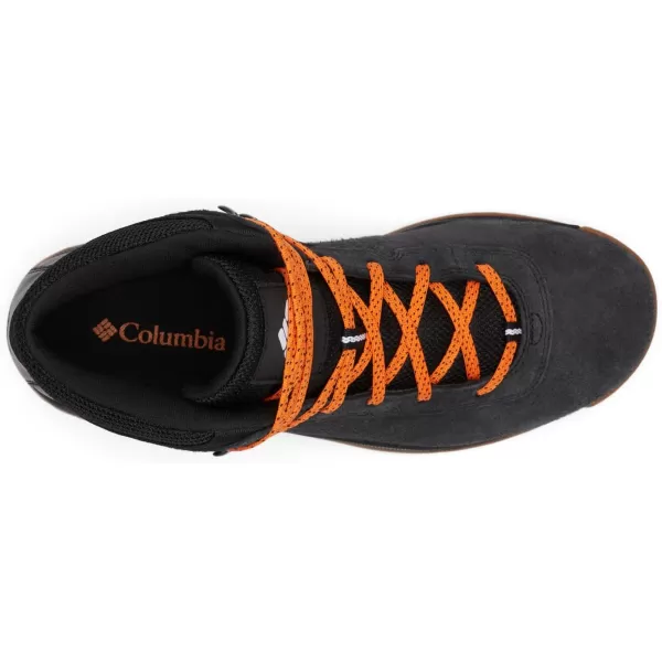 Columbia Mens Newton Ridge Bc Hiking ShoeBlackBright Orange