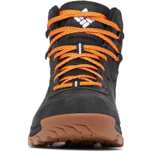 Columbia Mens Newton Ridge Bc Hiking ShoeBlackBright Orange