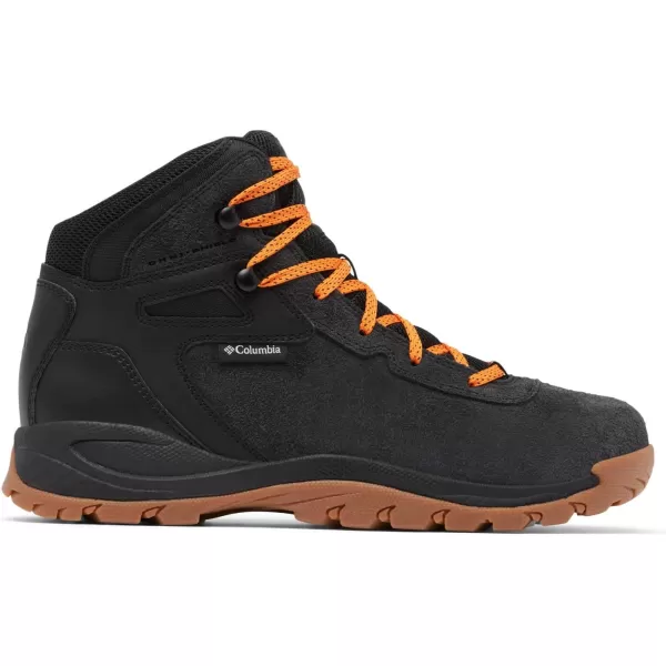 Columbia Mens Newton Ridge Bc Hiking ShoeBlackBright Orange