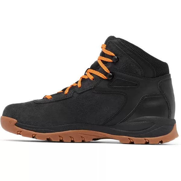 Columbia Mens Newton Ridge Bc Hiking ShoeBlackBright Orange