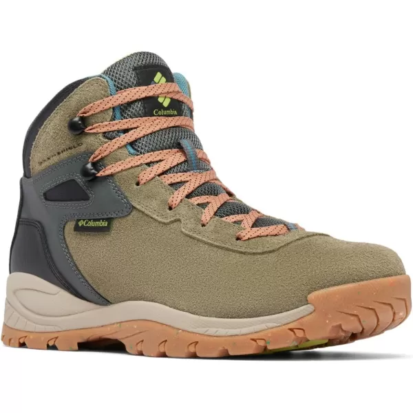 Columbia Mens Newton Ridge Bc Hiking ShoeStone GreenNapa Green