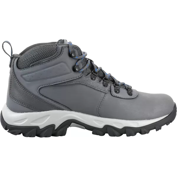 Columbia Mens Newton Ridge Plus Wp Hiking ShoeGraphiteRoyal