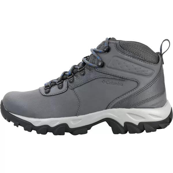 Columbia Mens Newton Ridge Plus Wp Hiking ShoeGraphiteRoyal