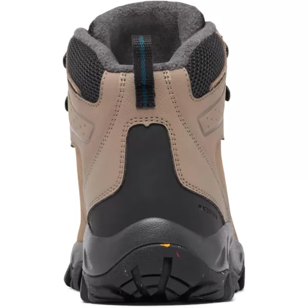 Columbia Mens Newton Ridge Waterproof OmniHeat Ii Hiking ShoeAsh BrownNight Wave