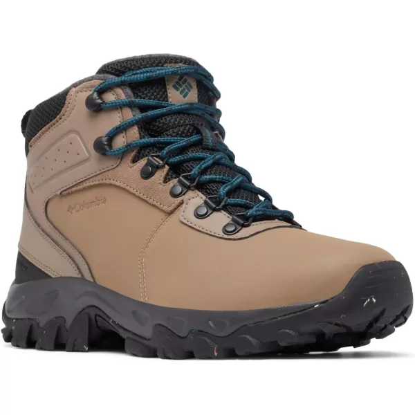 Columbia Mens Newton Ridge Waterproof OmniHeat Ii Hiking ShoeAsh BrownNight Wave