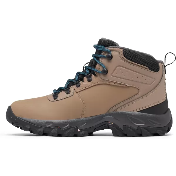 Columbia Mens Newton Ridge Waterproof OmniHeat Ii Hiking ShoeAsh BrownNight Wave