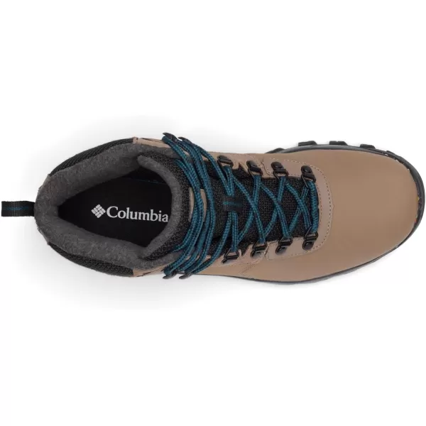 Columbia Mens Newton Ridge Waterproof OmniHeat Ii Hiking ShoeAsh BrownNight Wave