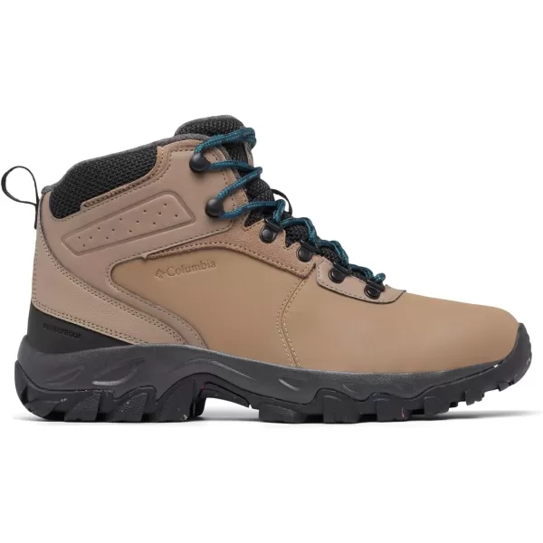 Columbia Mens Newton Ridge Waterproof OmniHeat Ii Hiking ShoeAsh BrownNight Wave