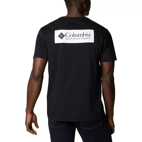 Columbia Mens North Cascades Short Sleeve TeeBlack