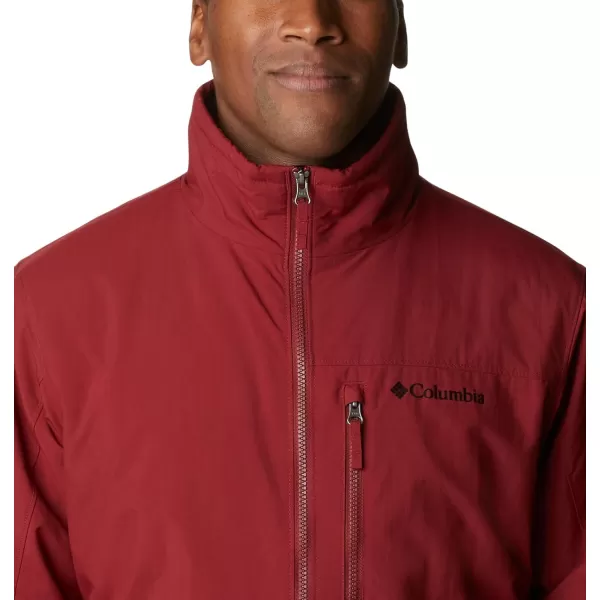 Columbia Mens Northern Utilizer JacketRed Jasper