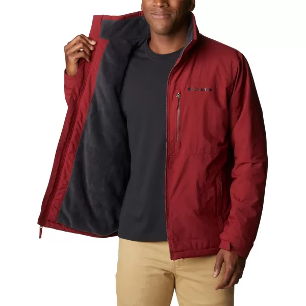 Columbia Mens Northern Utilizer JacketRed Jasper