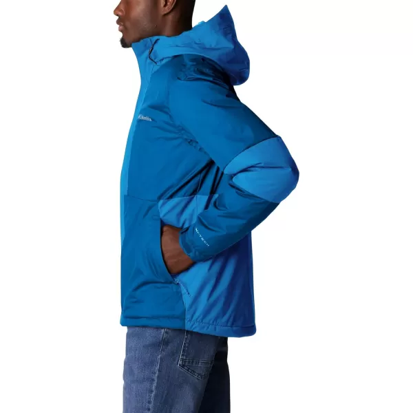 Columbia Mens OSO Mountain Insulated JacketBright IndigoCompass Blue