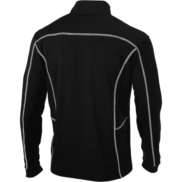 Columbia Mens OmniWick Shotgun Long Sleeve 14 Zip PulloverBlack