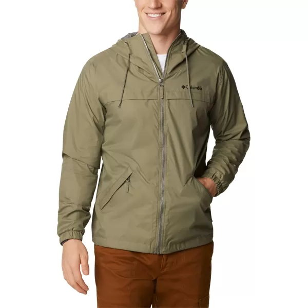 Columbia Mens Oroville Creek Lined JacketStone Green