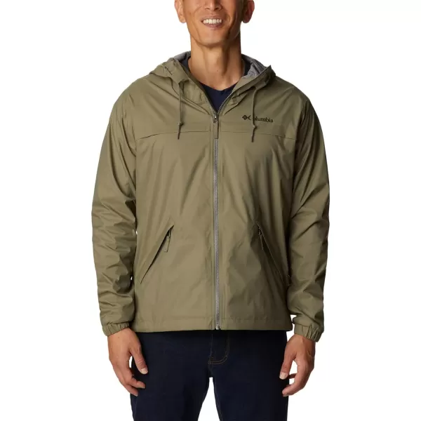 Columbia Mens Oroville Creek Lined JacketStone Green