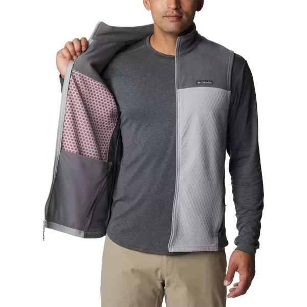 Columbia Mens Overlook Trail VestColumbia GreyCity Grey