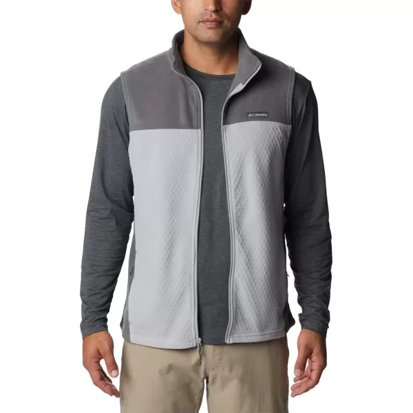 Columbia Mens Overlook Trail VestColumbia GreyCity Grey