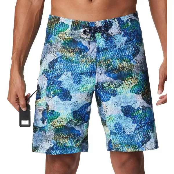 Columbia Mens PFG Offshore Ii Board ShortMarlin Camo