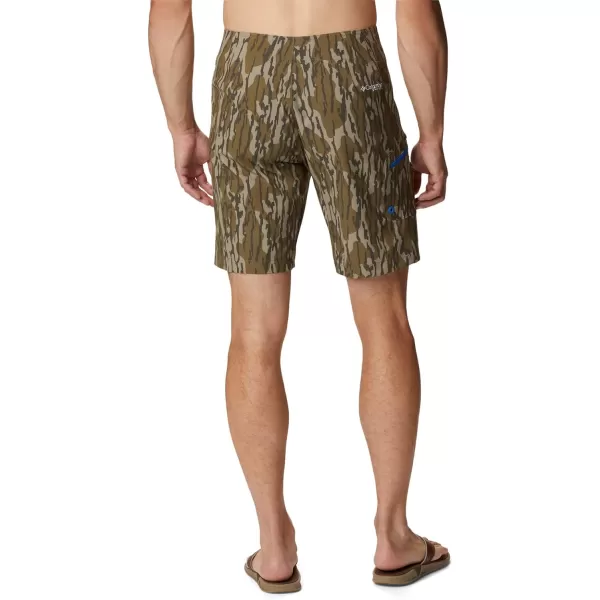 Columbia Mens PFG Offshore Ii Board ShortVivid Blue Mossy Oak Bottomland