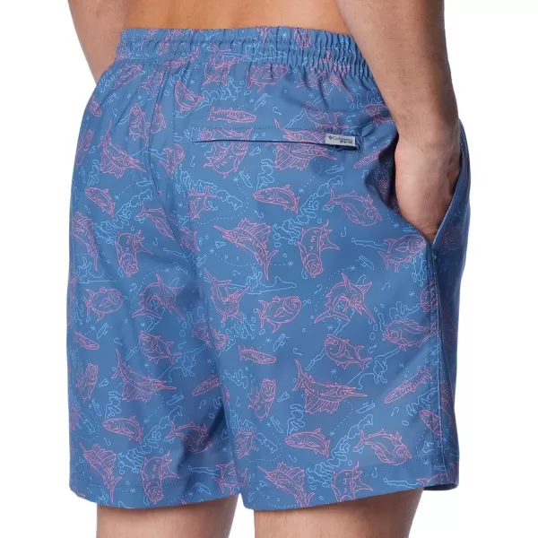 Columbia Mens PFG Rambler Water ShortBluebell Keye Takeaway