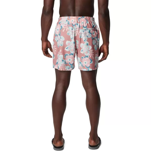 Columbia Mens PFG Rambler Water ShortSandalwood Pink Botanicraze