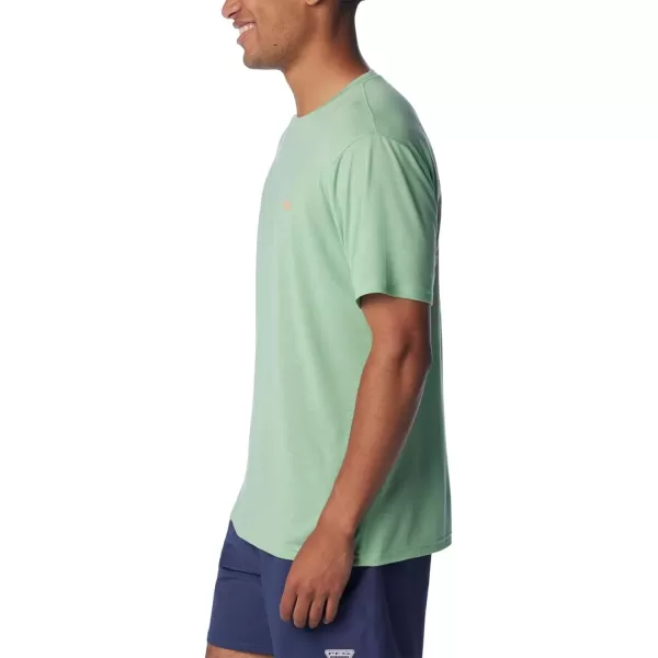 Columbia Mens PFG Triangle Fill Tech Tee Short SleeveNew MintElements Graphic