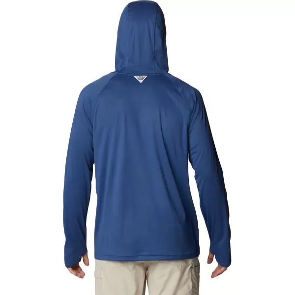 Columbia Mens PFG Zero Rules Ice HoodieCarbon