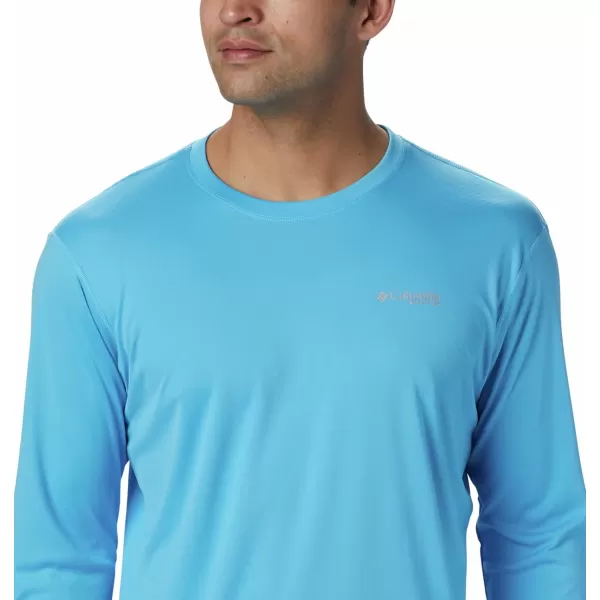 Columbia Mens PFG Zero Rules Long Sleeve ShirtBlue