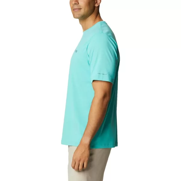 Columbia Mens PFG Zero Rules Short Sleeve ShirtDolphin