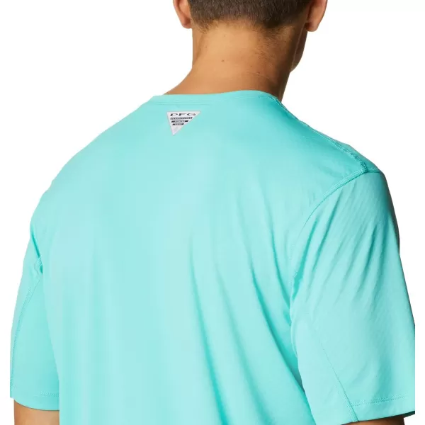 Columbia Mens PFG Zero Rules Short Sleeve ShirtDolphin