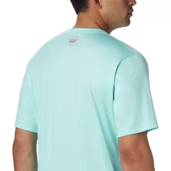 Columbia Mens PFG Zero Rules Short Sleeve ShirtGulf Stream