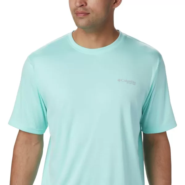 Columbia Mens PFG Zero Rules Short Sleeve ShirtGulf Stream