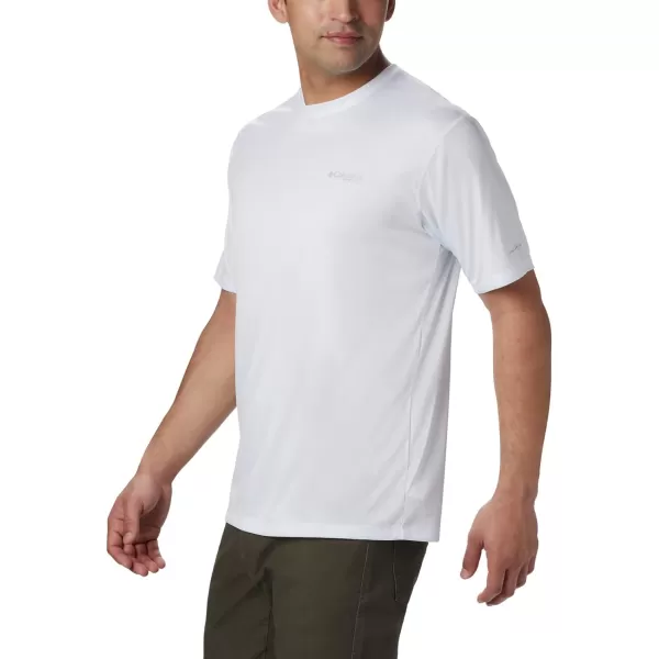 Columbia Mens PFG Zero Rules Short Sleeve ShirtWhite