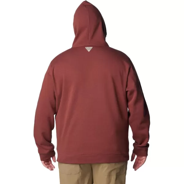 Columbia Mens PHG Game Flag Ii HoodieRed Rocks Sahara Dog Flag